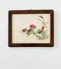 Chinese embroidered silk panel