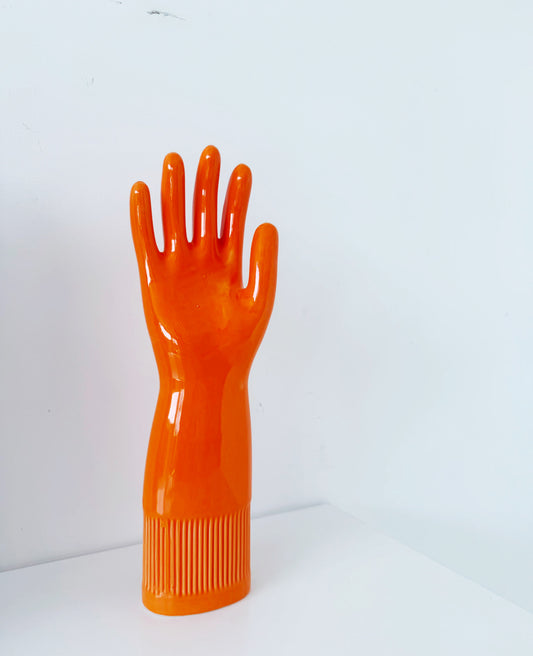 Stampo in ceramica/ guanto Pirelli Prod. italiana, 1980