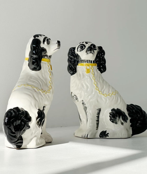 Pair of England dogs Staffordshire