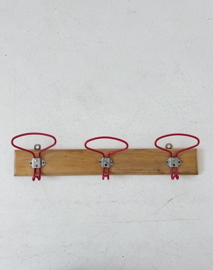 Clothes hanger with three hanges