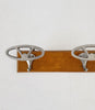 Wood and metal clothes hanger