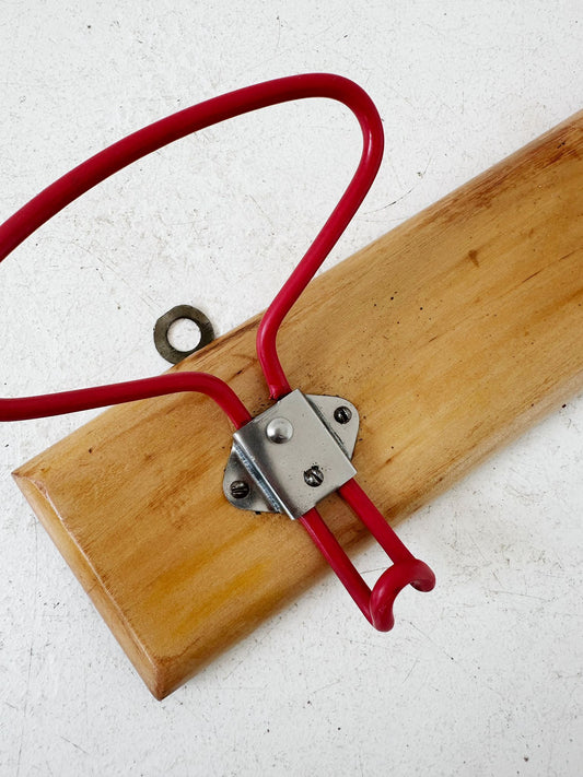 Clothes hanger with three hanges