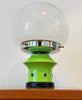 Table lamp with green base