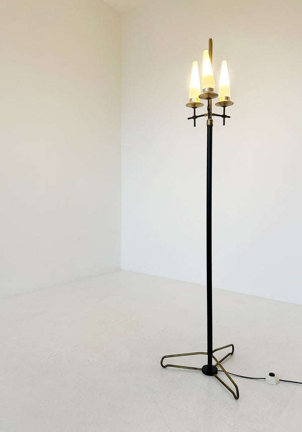 Three lights floor lamp