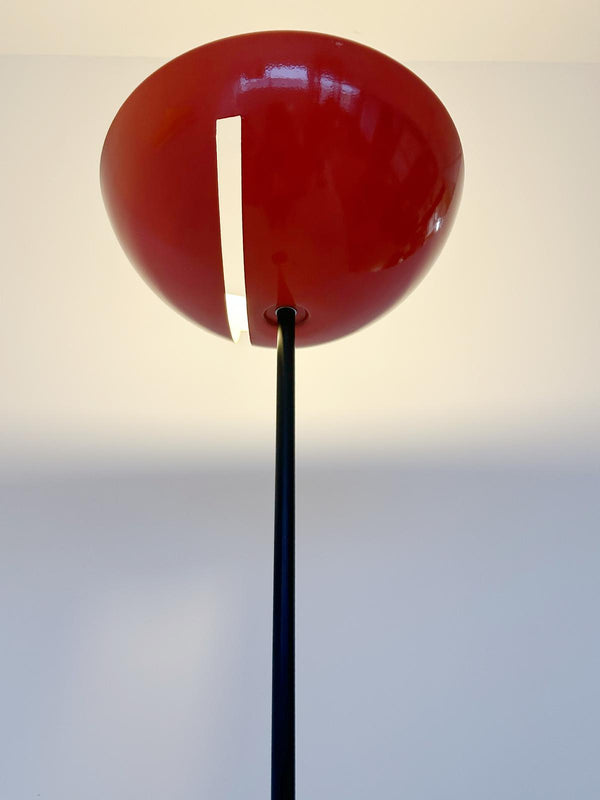 Orange floor lamp