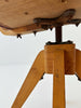 Stool with backrest