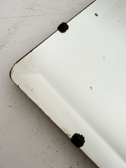 Specchio rettangolare molato