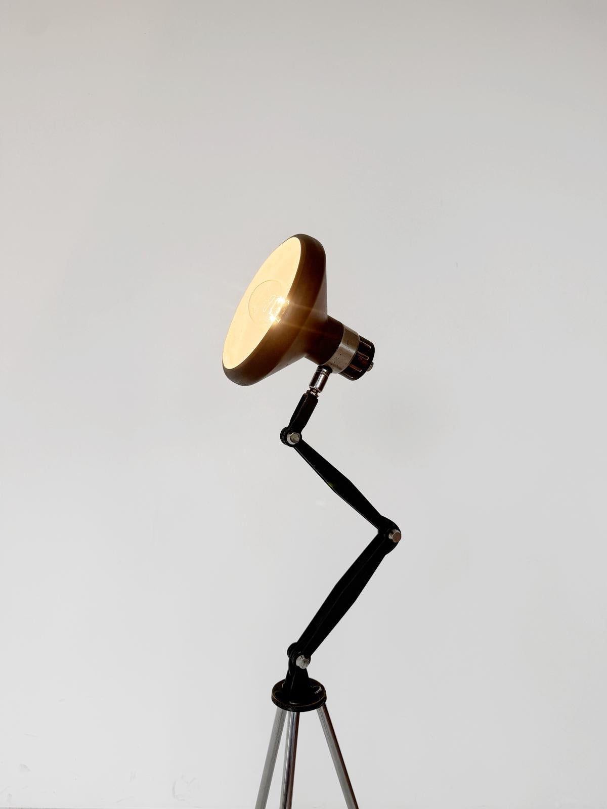 Tripod Floor Lamp – Industrial/Modernist Style