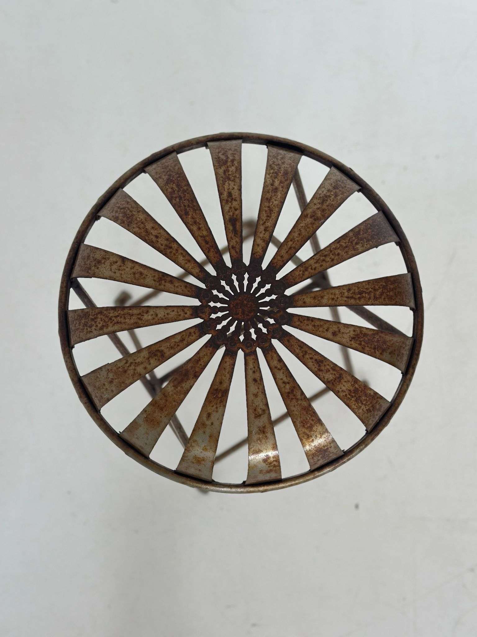 Iron small stool