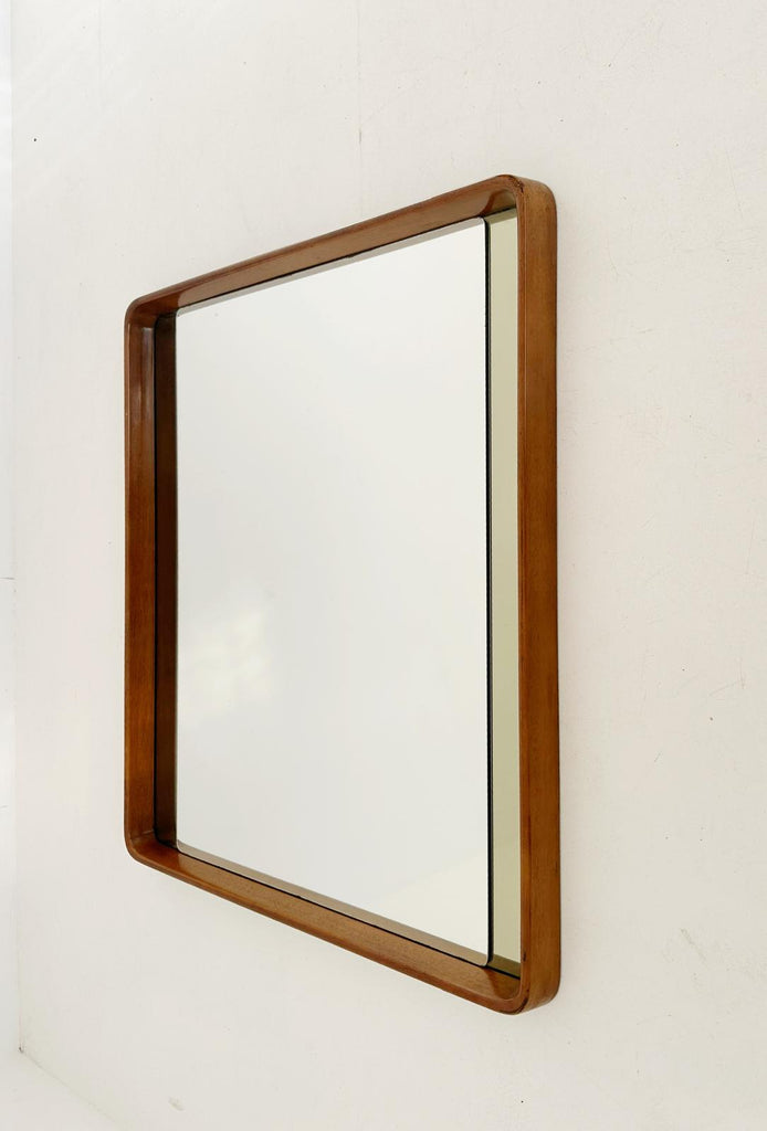 Wooden mirror