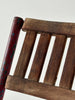 Wood and iron chair