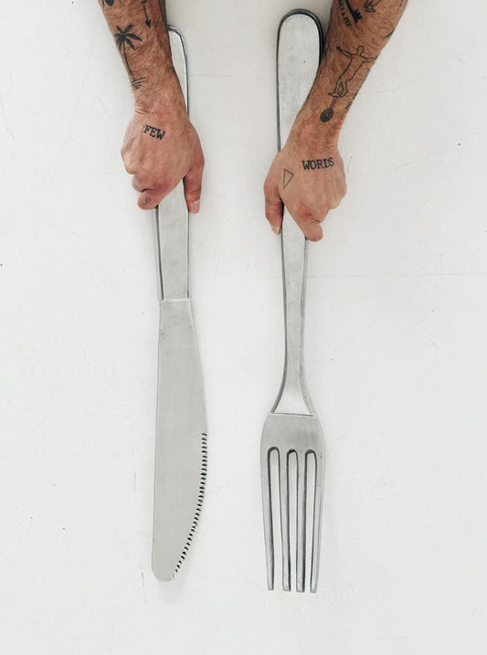 Fork and knife