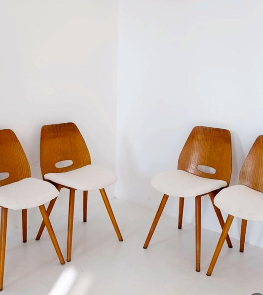 Four Tatra chairs