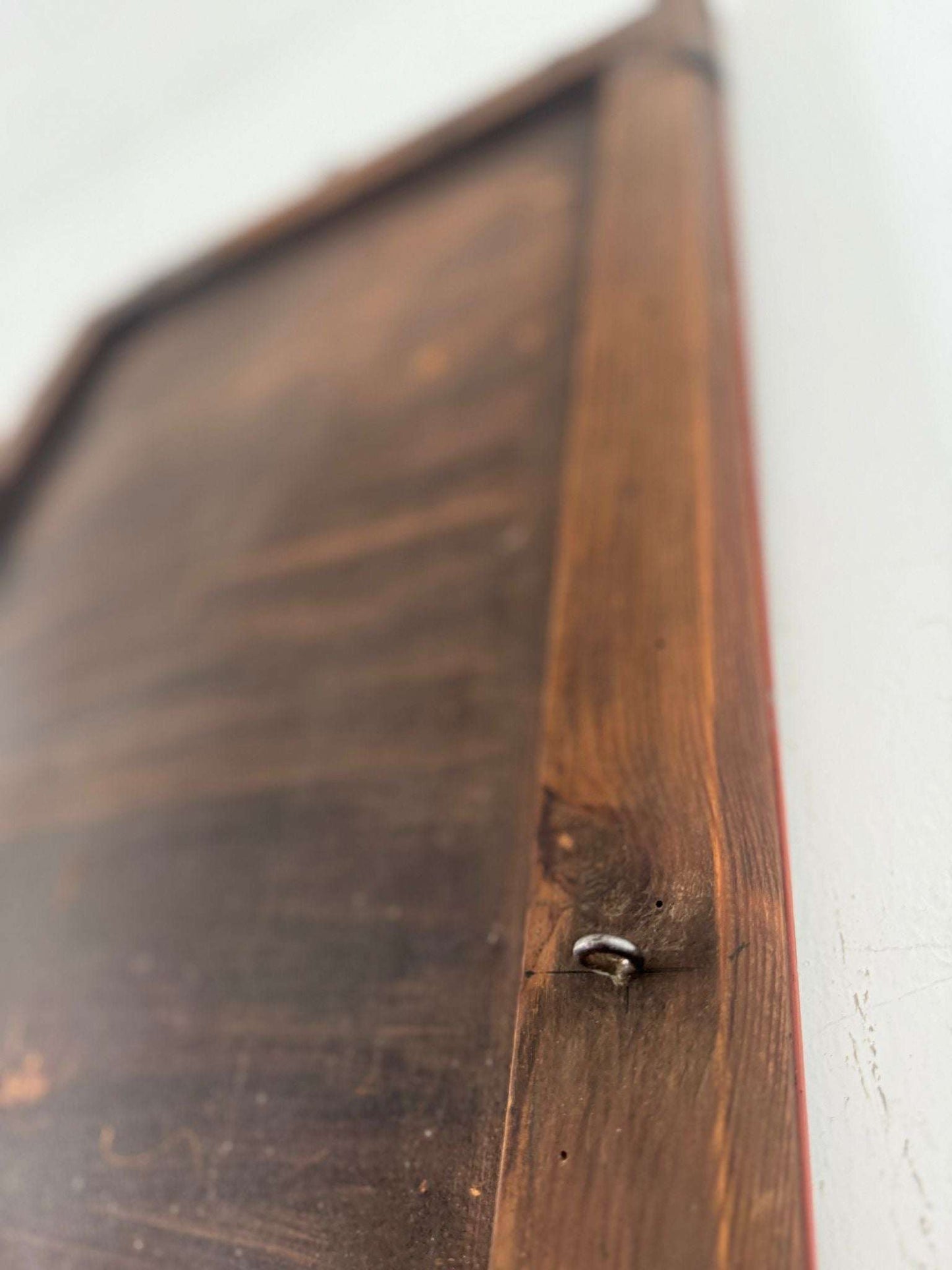 Ground rectangular mirror