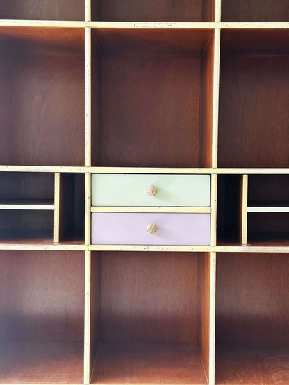Wooden archive cabinet
