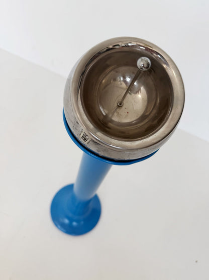 Space Age Floor Ashtray in ABS Plastic and Stainless Steel, 1970s