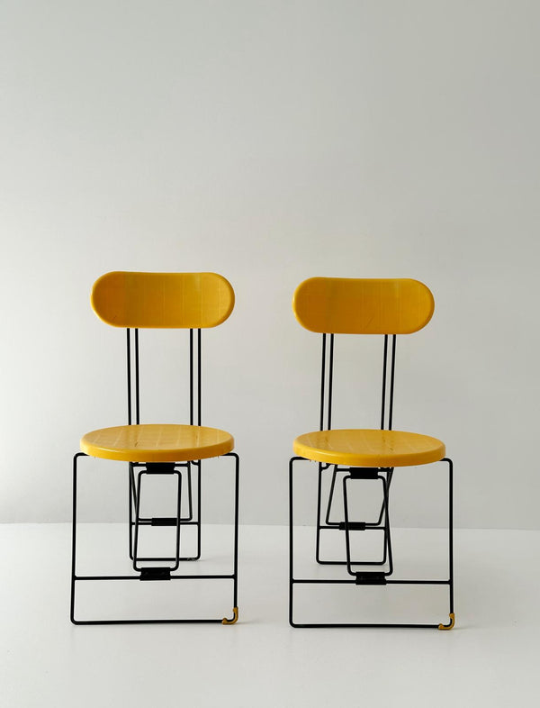 Pair of Cricket chairs,Magis