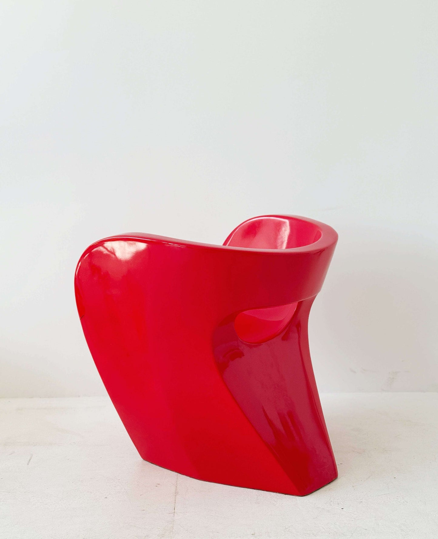 Red armchair