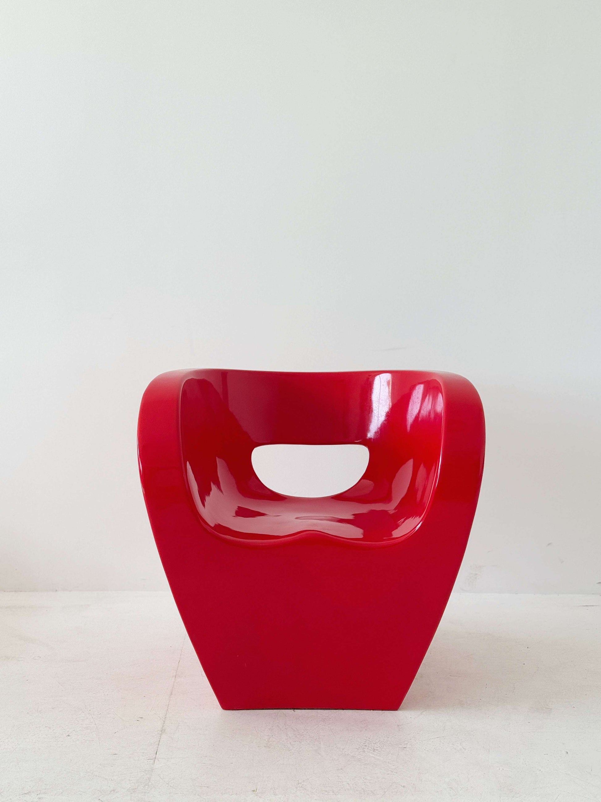 Red armchair