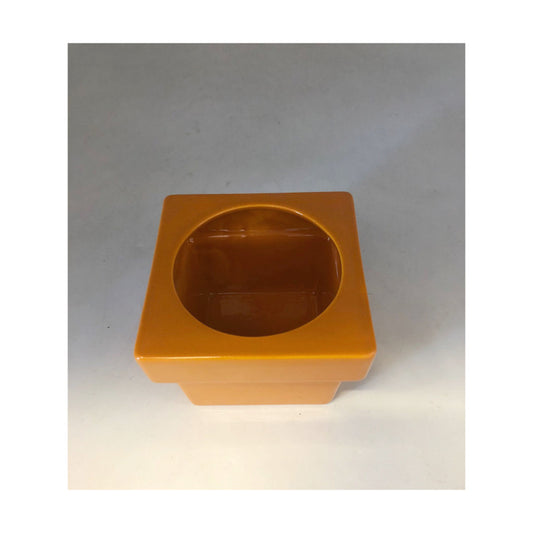 Orange Il Picchio small vase