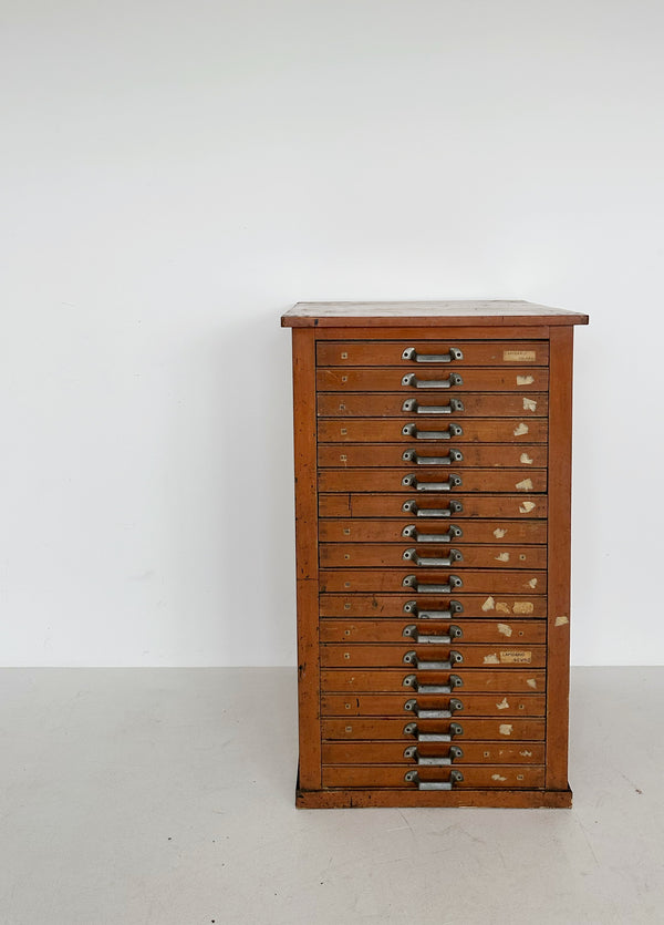 Typographic cabinet