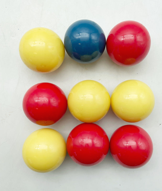 Billiard balls