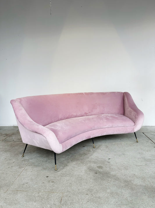 Pink sofa