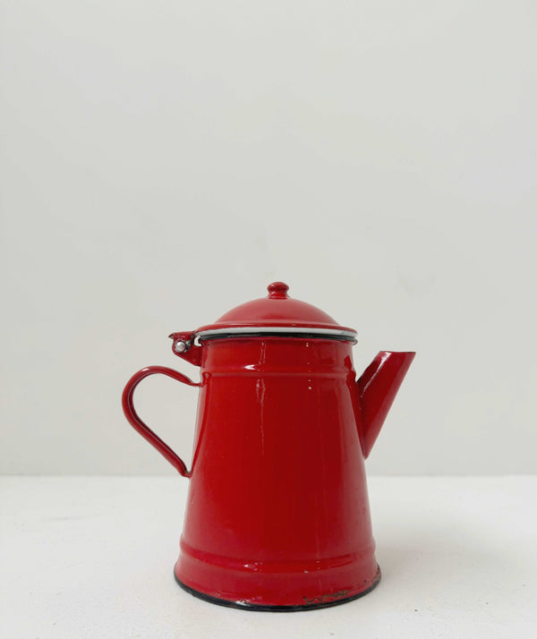 Enamelled coffee maker