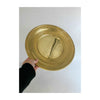 Brass saucer