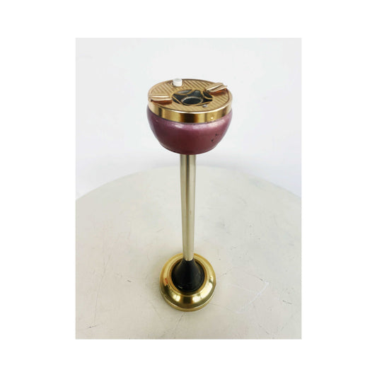 Gold and pink ashtray