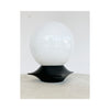 Table lamp with black base
