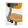 Stool with backrest