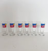 Six Cinzano glasses