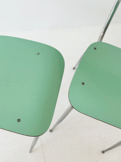 Pair of formica chairs