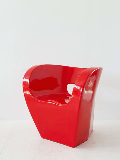 Red armchair