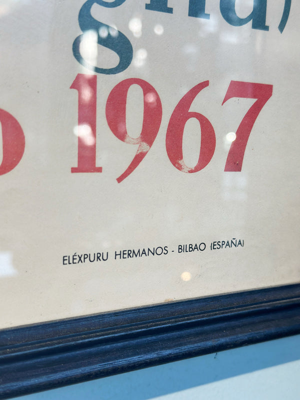 Poster Fiera internazione di Bilbao