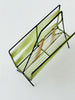 Corded magazine rack