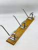 Wood and metal clothes hanger