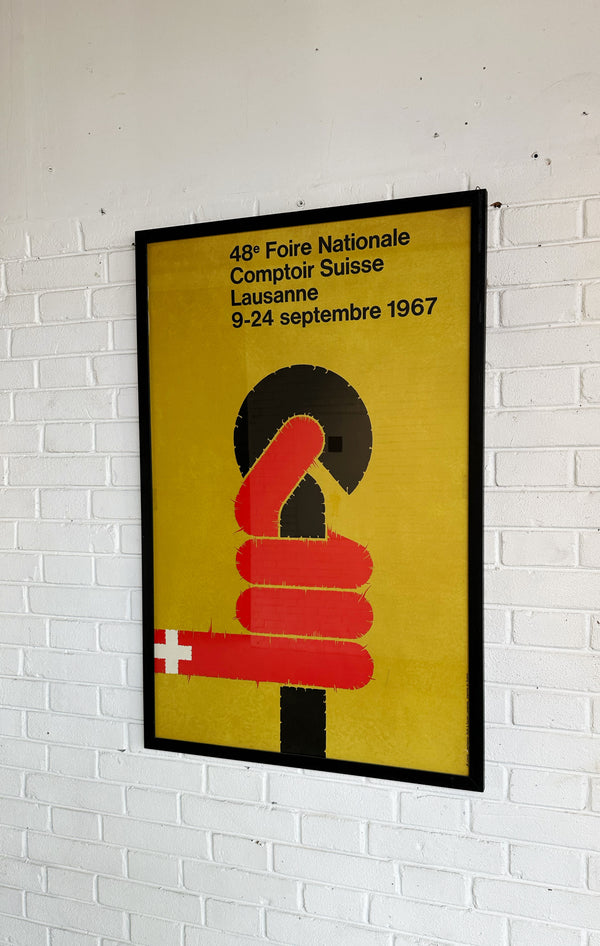 Poster 48° Faire Nationale Comptoir Suisse Lausanne