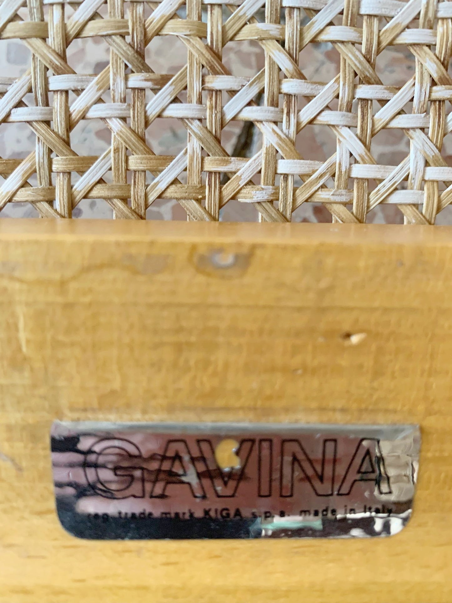 Four Cesca chairs, designed by Marcel Breuer for Gavina