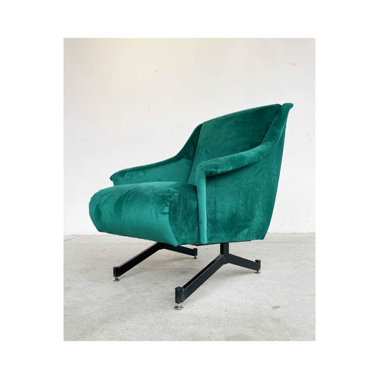 Green armchair