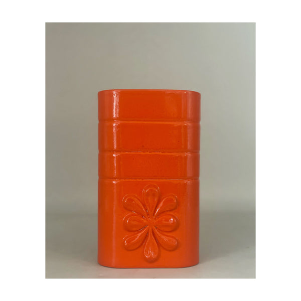 Orange Il Picchio vase