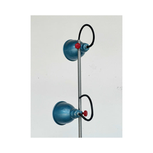 Industrial floor lamp