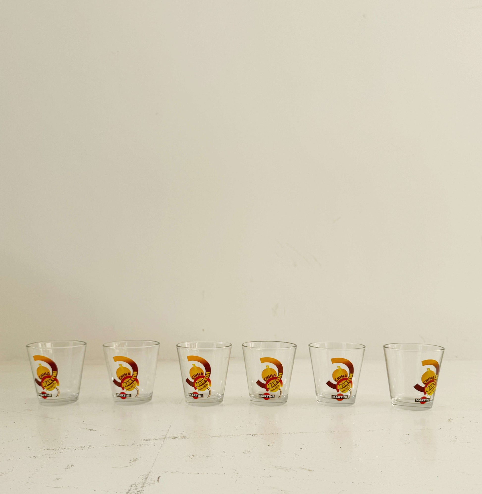 Vintage Martini Glass Set – “China Martini”