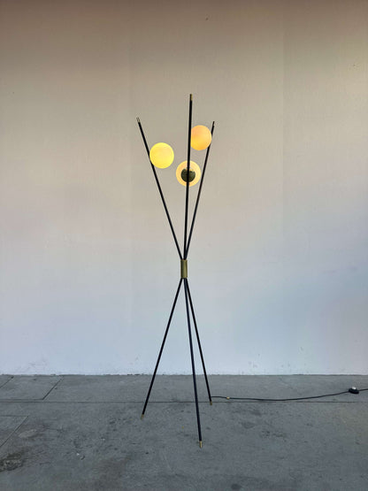 Three lights floor lamp