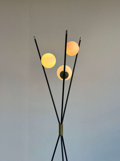 Three lights floor lamp