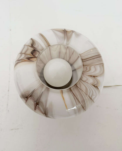 Vintage Blown Glass Table Lamp