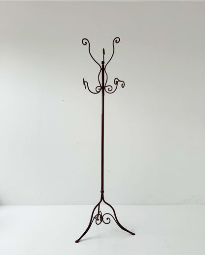 Bordeaux wrought iron coat rack