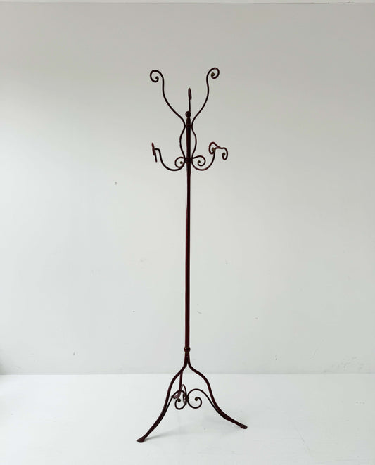 Bordeaux wrought iron coat rack