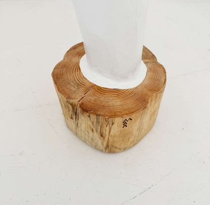 Handcrafted wooden decorative mushroom – Lago Santo Parmense